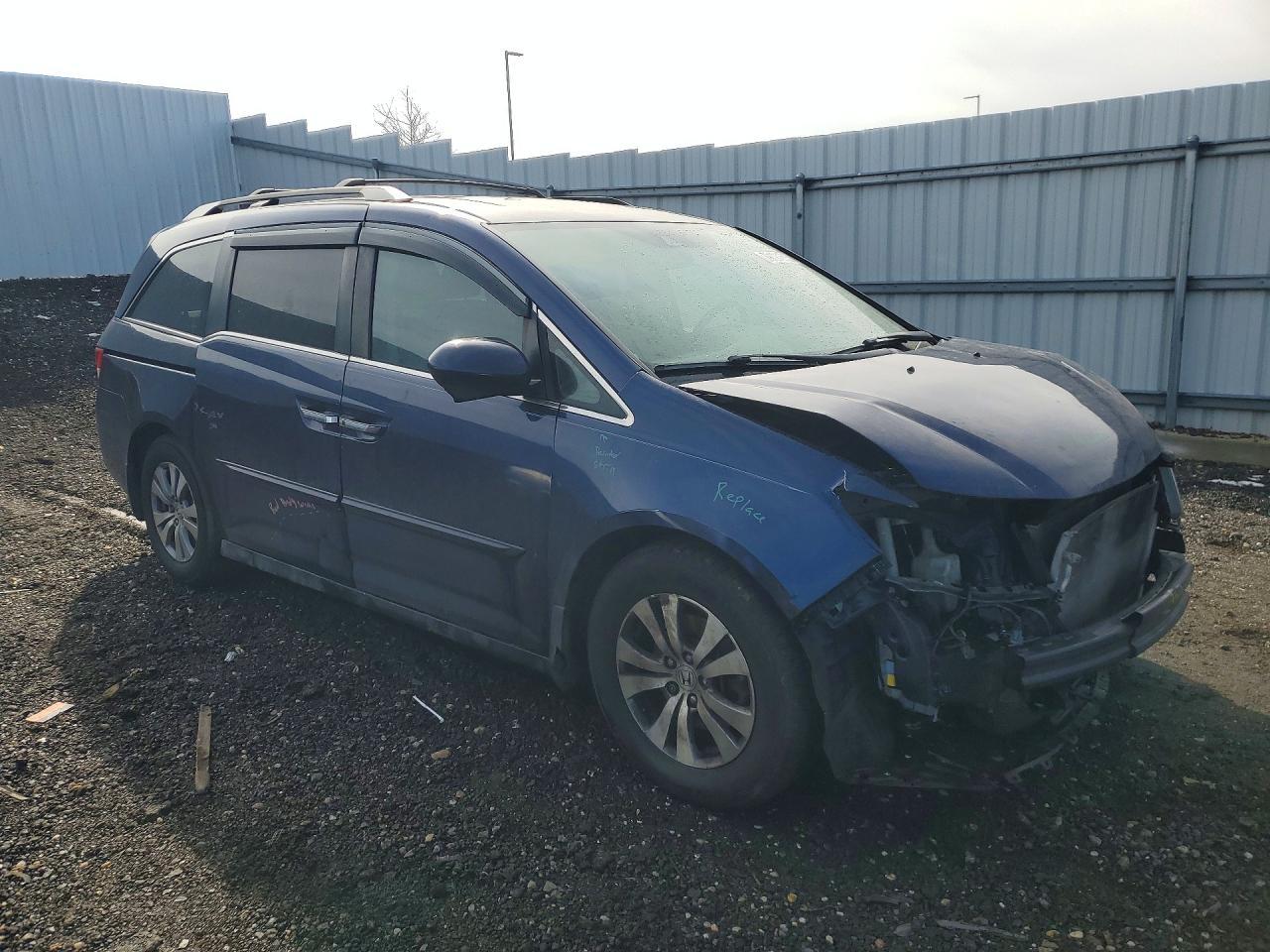 2016 Honda Odyssey Exl - Фото 4