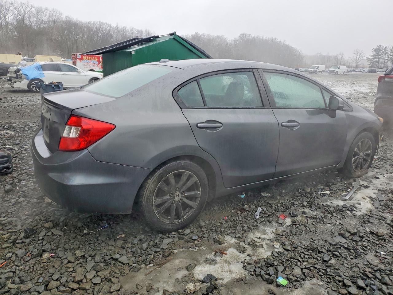 2012 Honda Civic Exl - Фото 3
