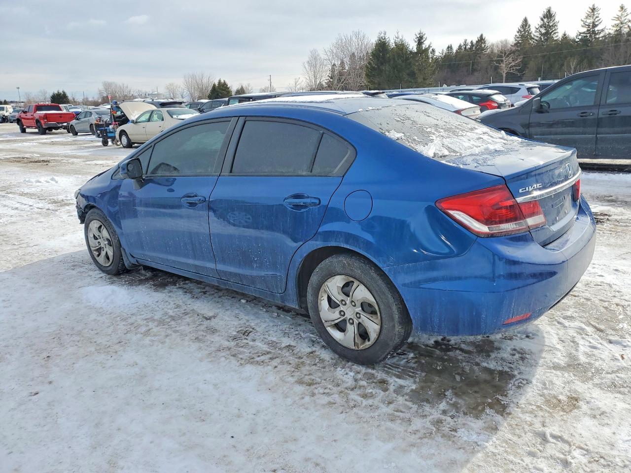 2013 Honda Civic Lx - Фото 2