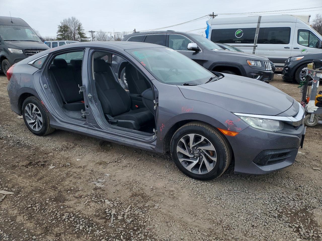 2017 Honda Civic Ex - Image 4