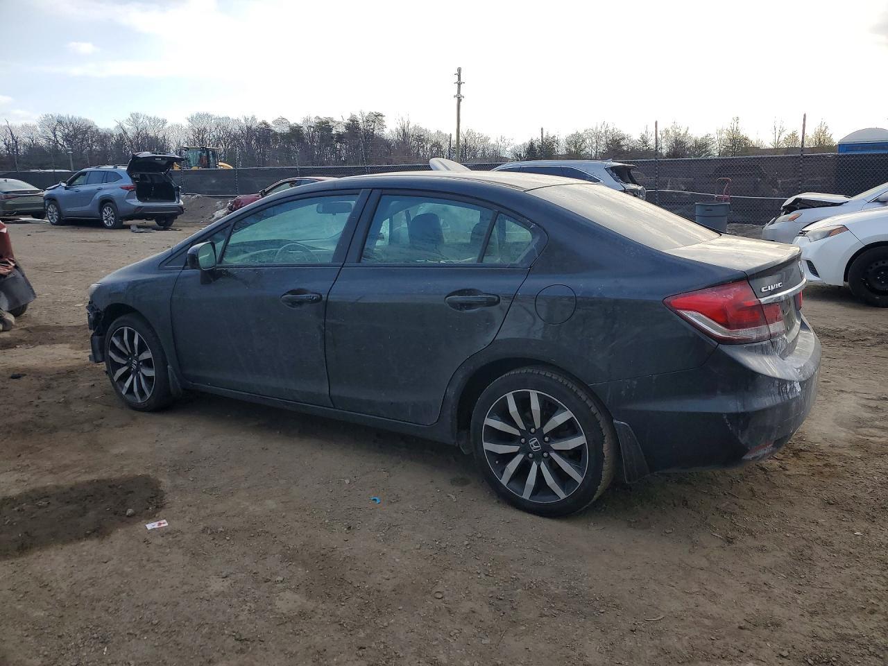 2015 Honda Civic Exl - Фото 2