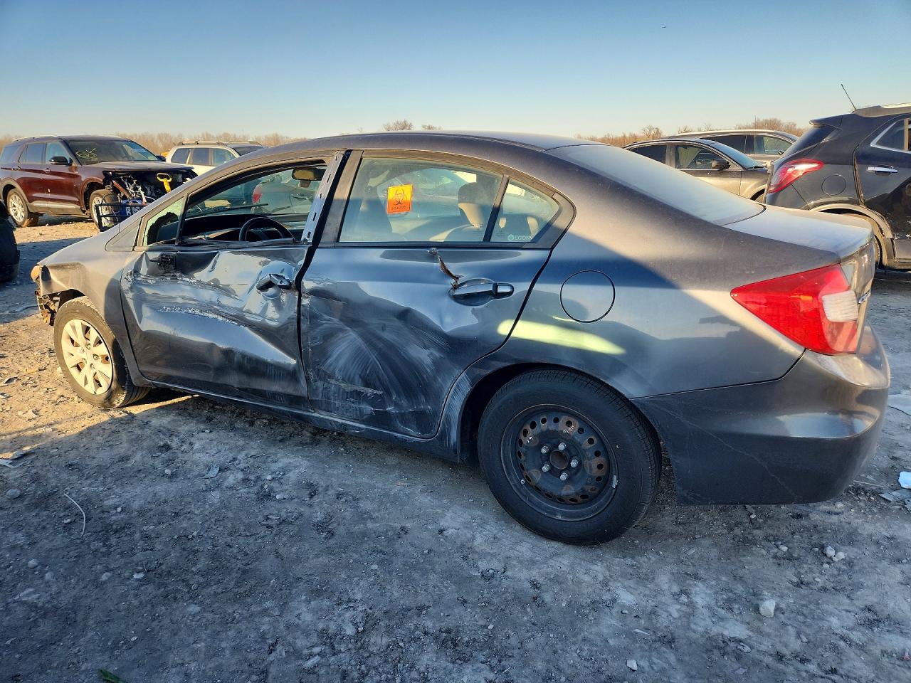 2012 Honda Civic Lx - Фото 2
