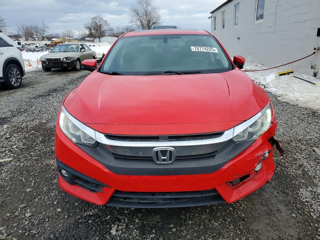 2016 Honda Civic Exl - Фото 5
