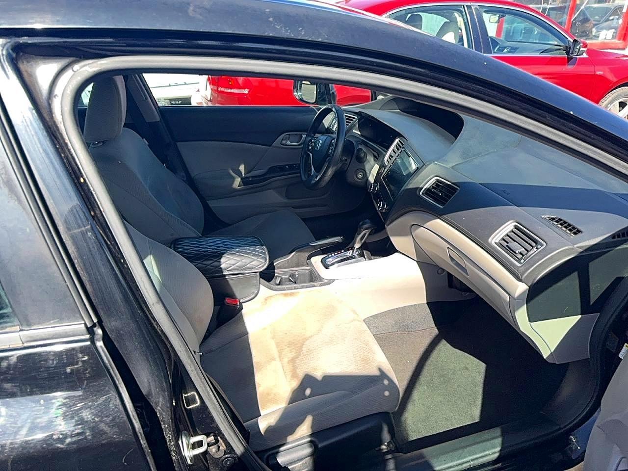 2013 Hond Civic Lx Black - Фото 5