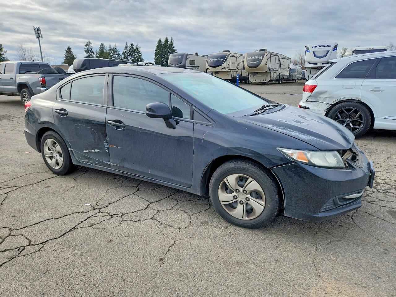 2013 Honda Civic Lx - Фото 4