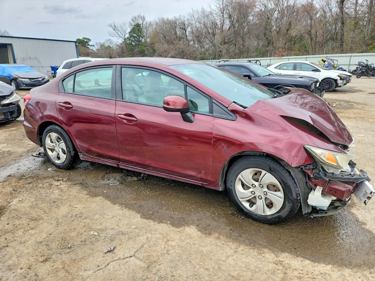 2013 Honda Civic Lx - Фото 4