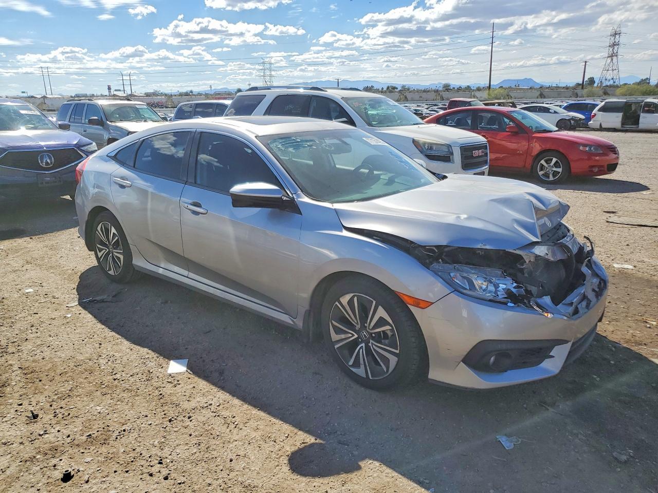 2018 Honda Civic Exl - Фото 4