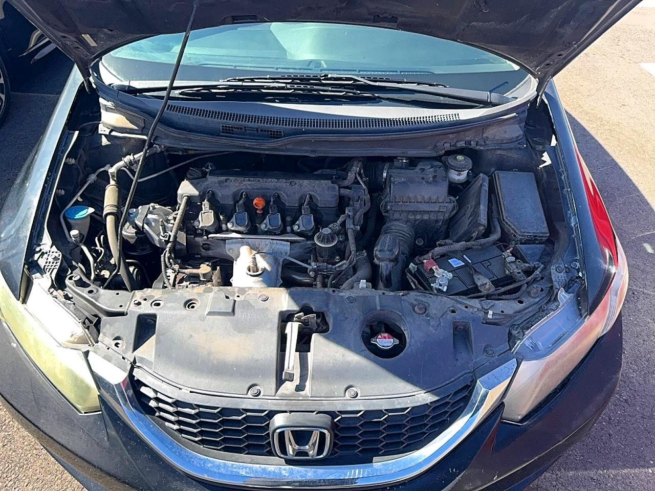 2013 Hond Civic Lx Black - Фото 7