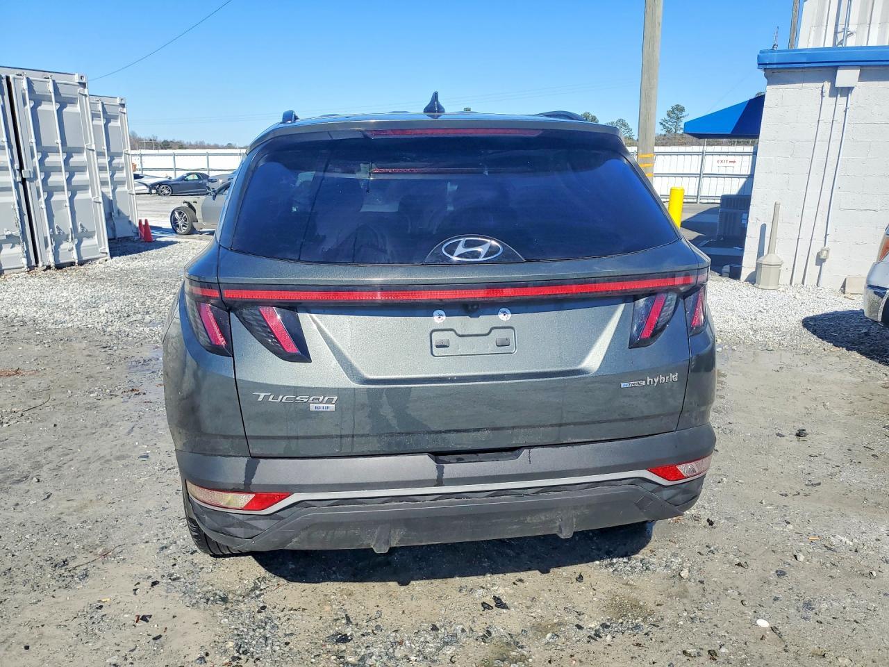 2022 Hyundai Tucson Hybrid Blue - Фото 6