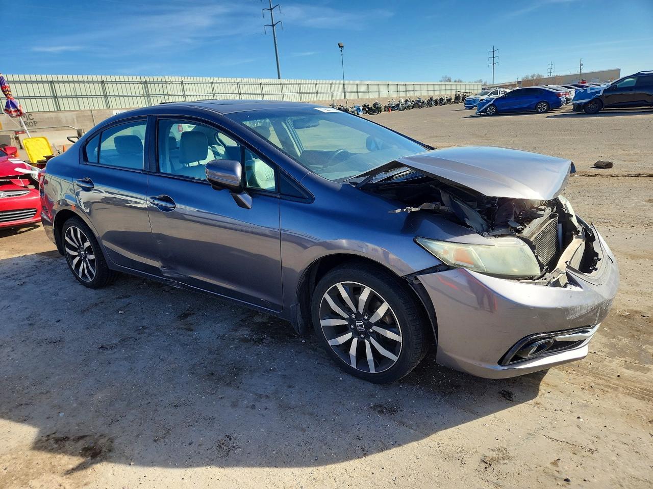 2015 Honda Civic Exl - Фото 4