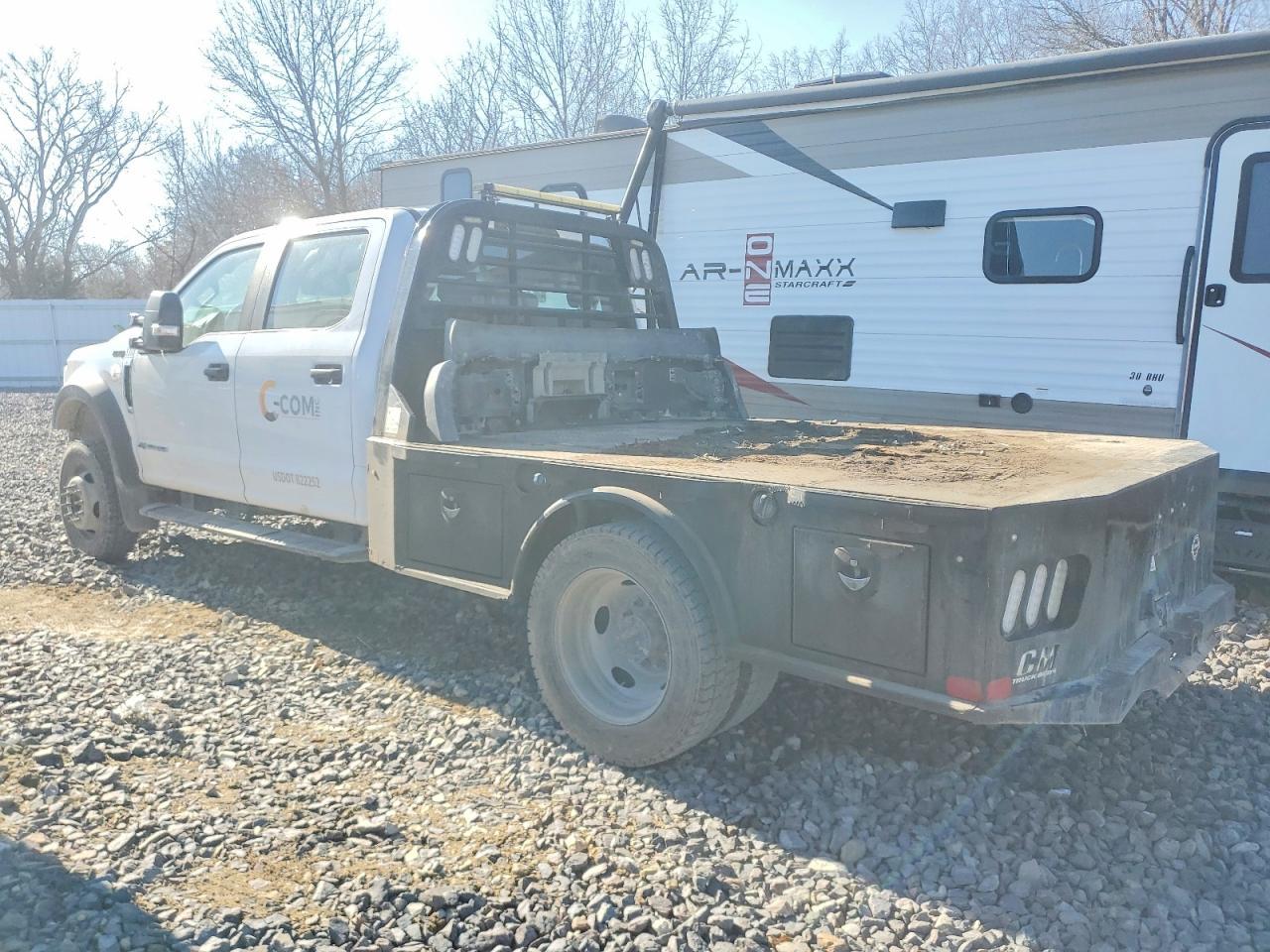 2019 Ford F550 Super Duty Flatbed Truck - Фото 3