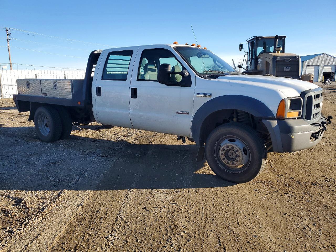 2006 Ford F450 Super Duty Flatbed Truck - Фото 4