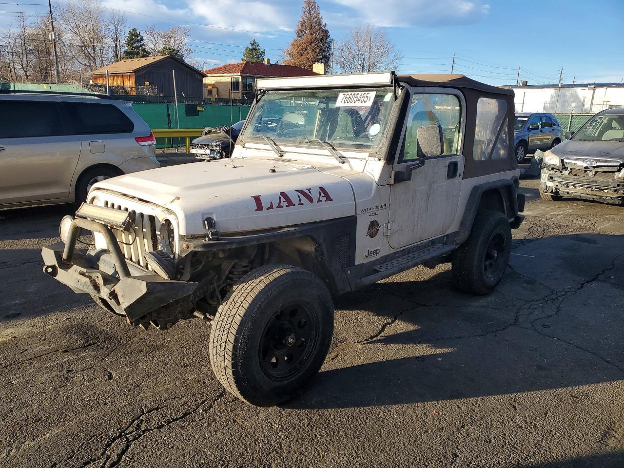 1998 Jeep Wrangler / Tj Sahara