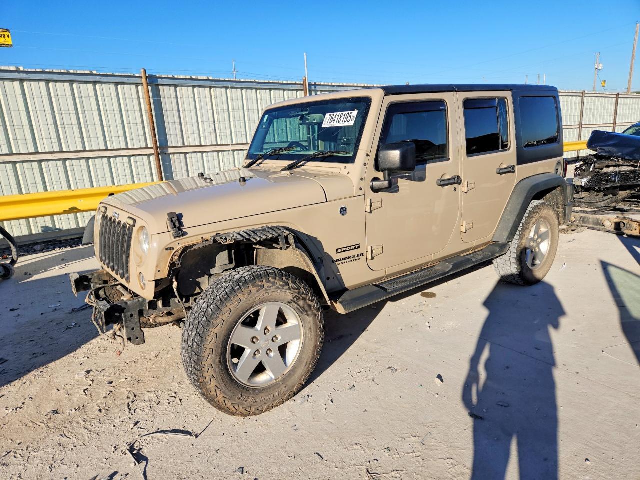 2016 Jeep Wrangler Unlimited Sport