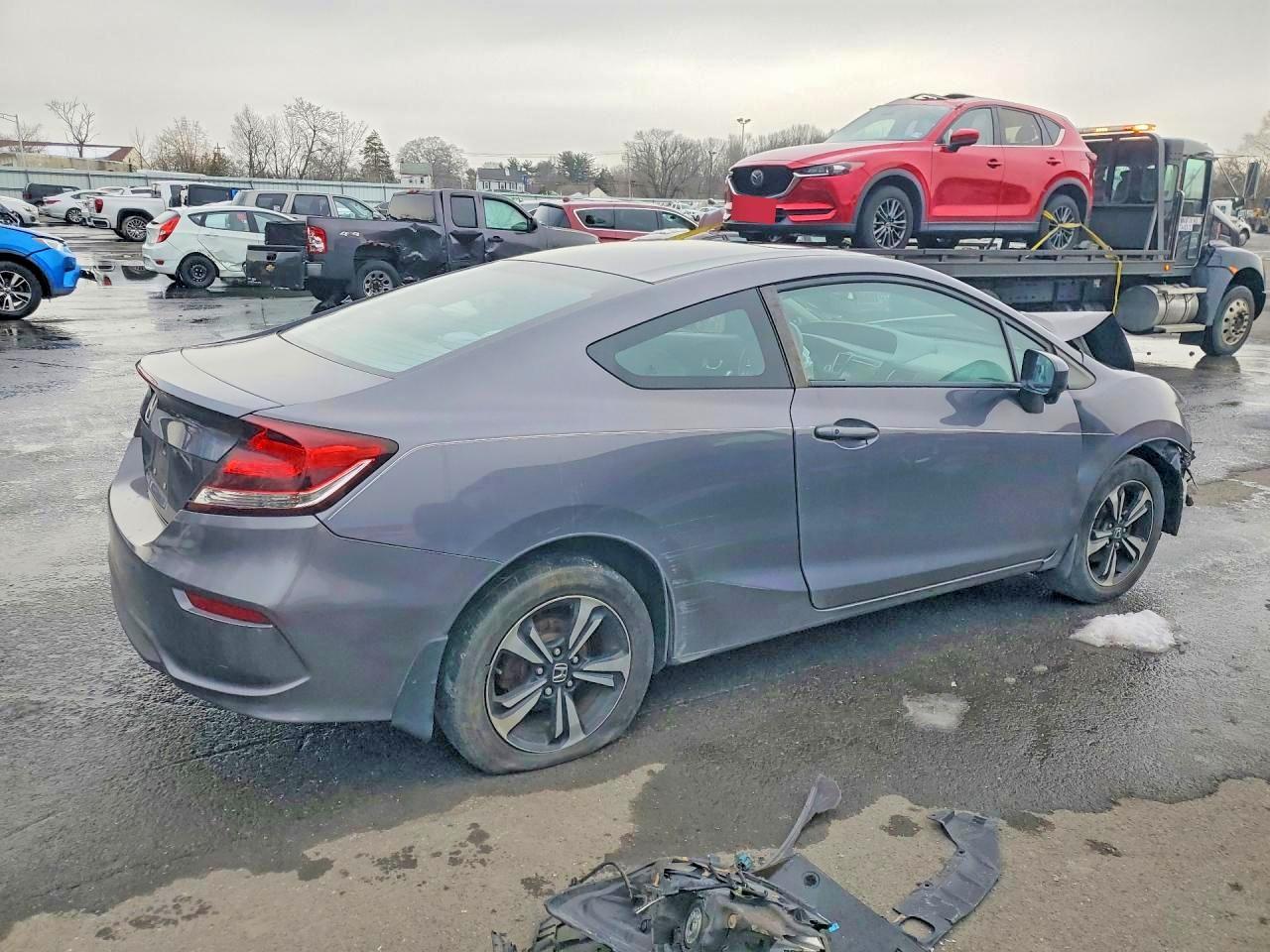 2014 Honda Civic Ex - Фото 3