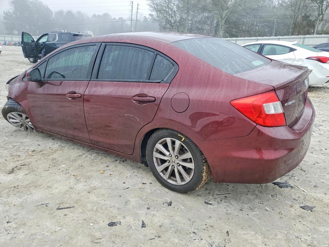 2012 Honda Civic Ex - Фото 2