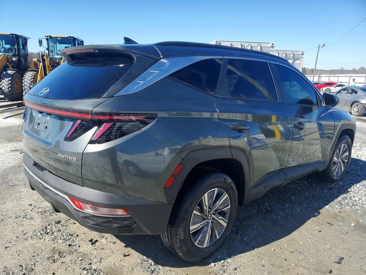 2022 Hyundai Tucson Hybrid Blue - Фото 3