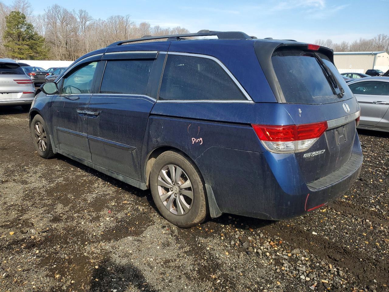 2016 Honda Odyssey Exl - Фото 2