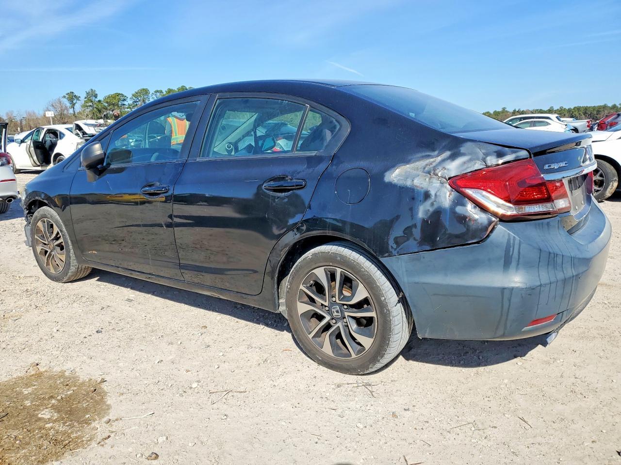 2013 Honda Civic Ex - Фото 2