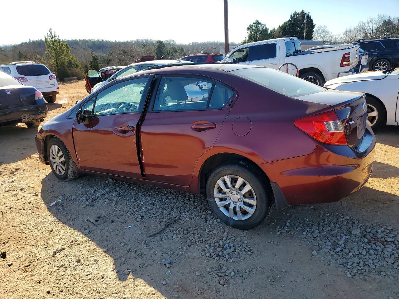 2012 Honda Civic Lx - Image 2