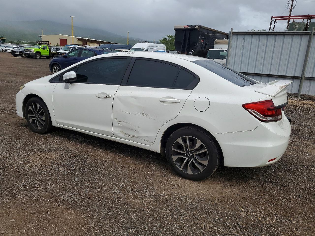 2015 Honda Civic Ex - Фото 2