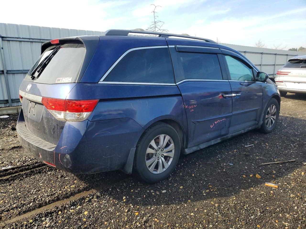 2016 Honda Odyssey Exl - Фото 3