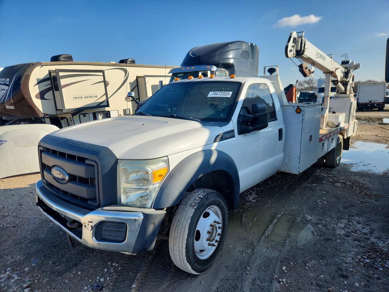 2014 Ford F550 Super Duty Crane Truck - Image 2