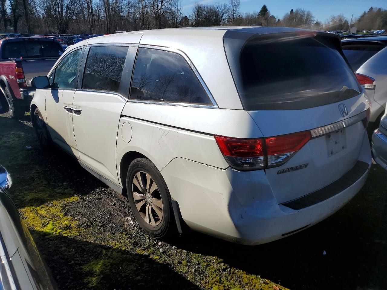 2015 Honda Odyssey Exl - Фото 2