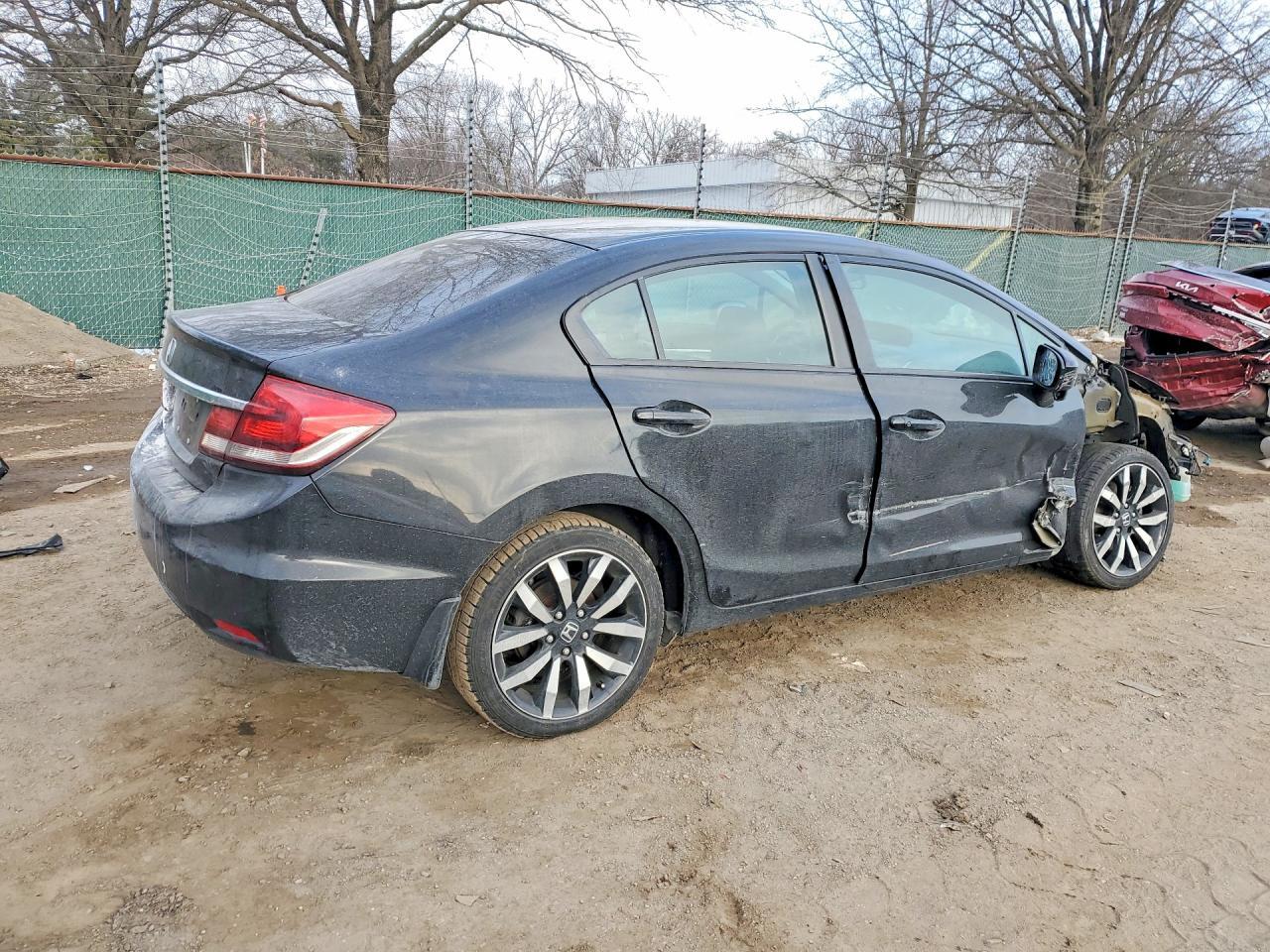 2015 Honda Civic Exl - Фото 3