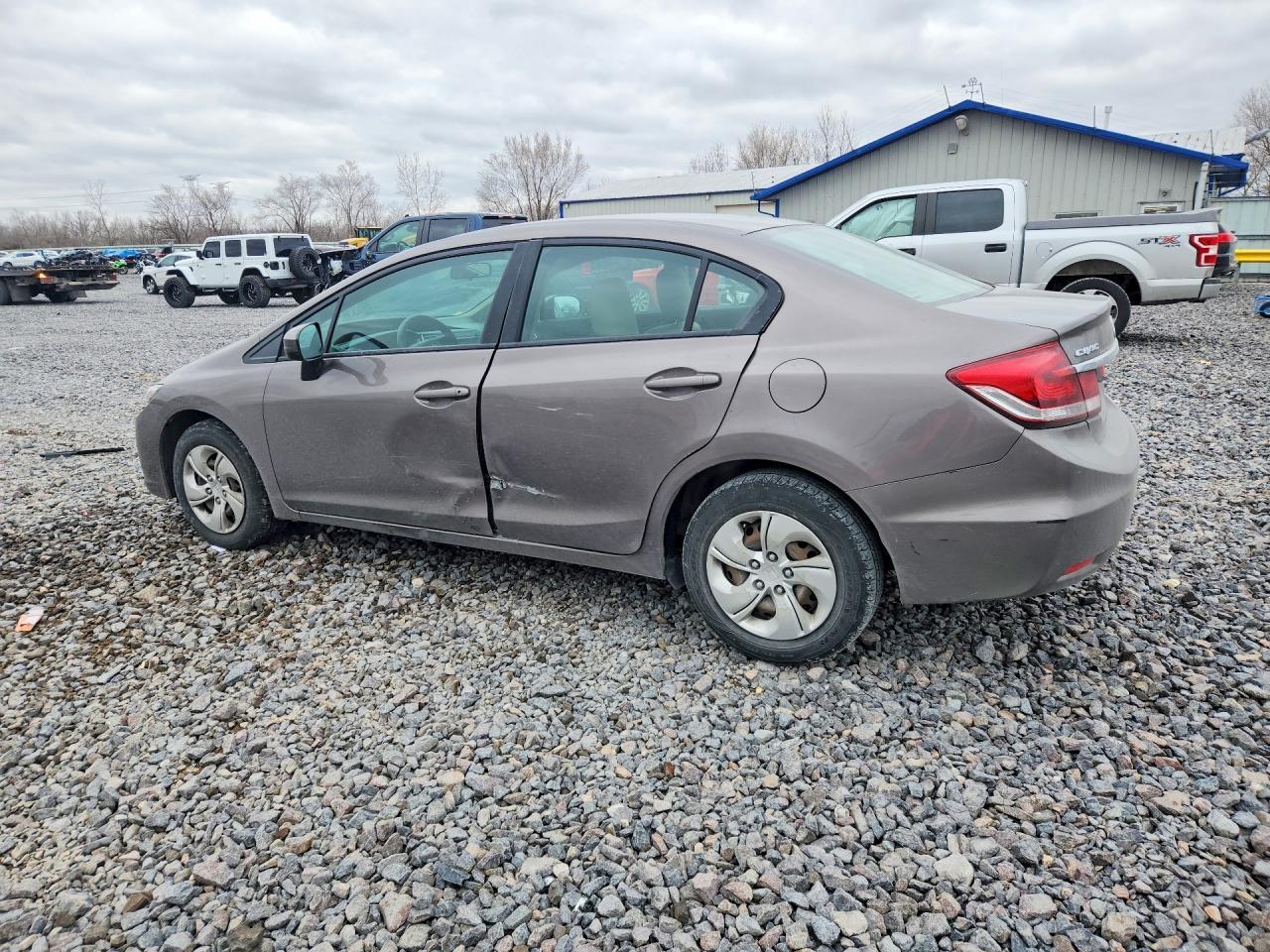 2014 Honda Civic Lx - Фото 2