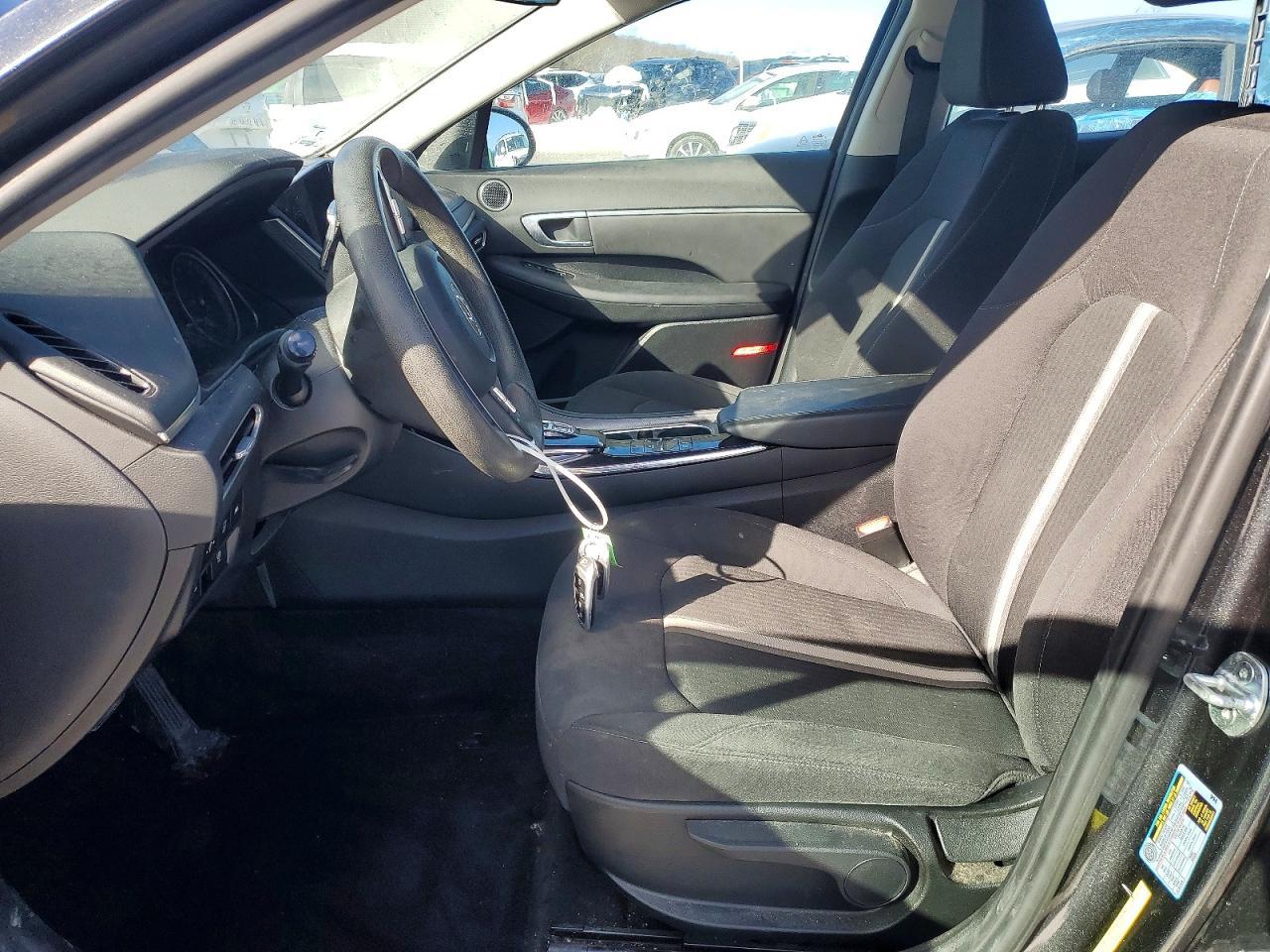2021 Hyundai Sonata Hybrid Blue - Image 7