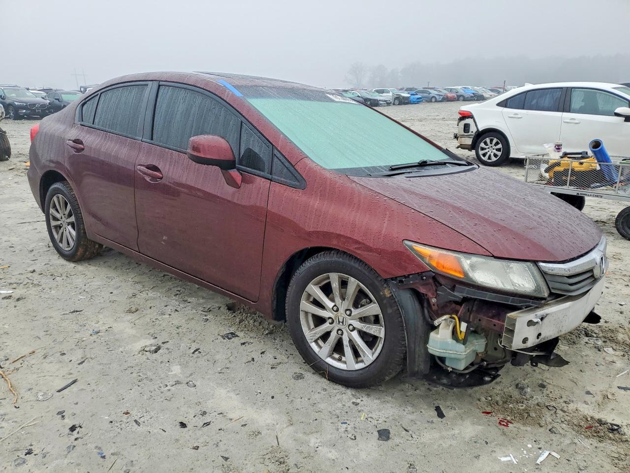 2012 Honda Civic Ex - Фото 4