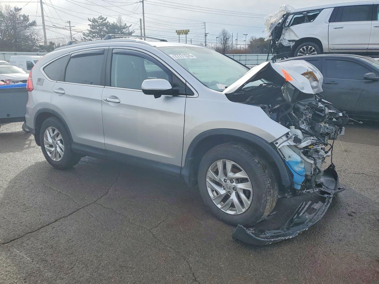 2015 Honda Cr-V Exl - Фото 4