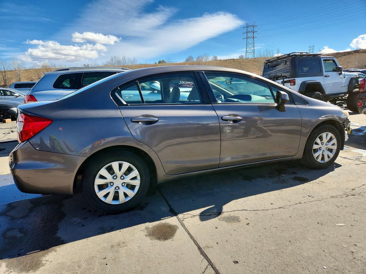 2012 Honda Civic Lx - Фото 3