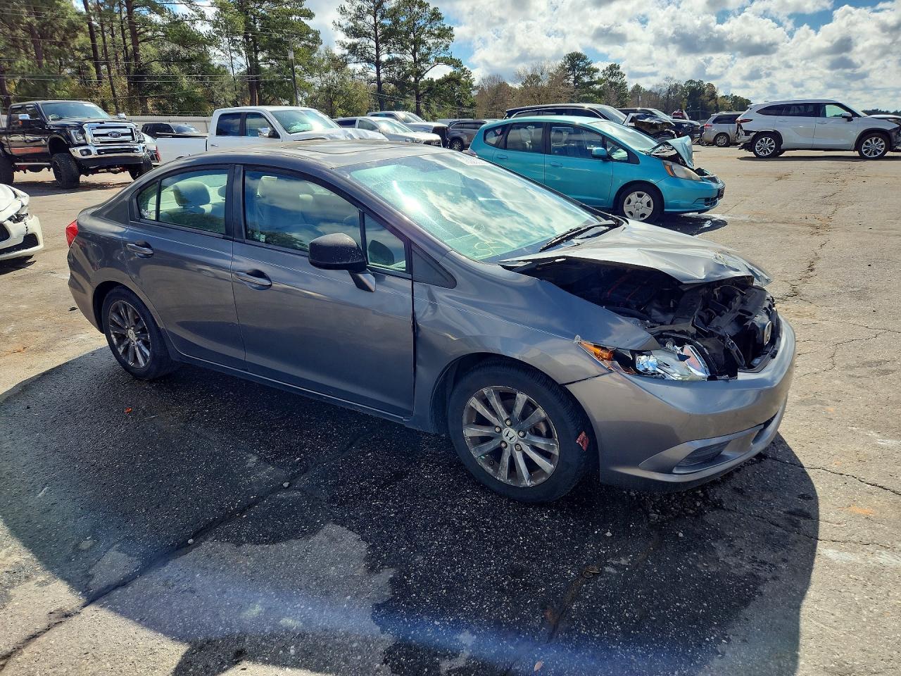 2012 Honda Civic Ex - Фото 4