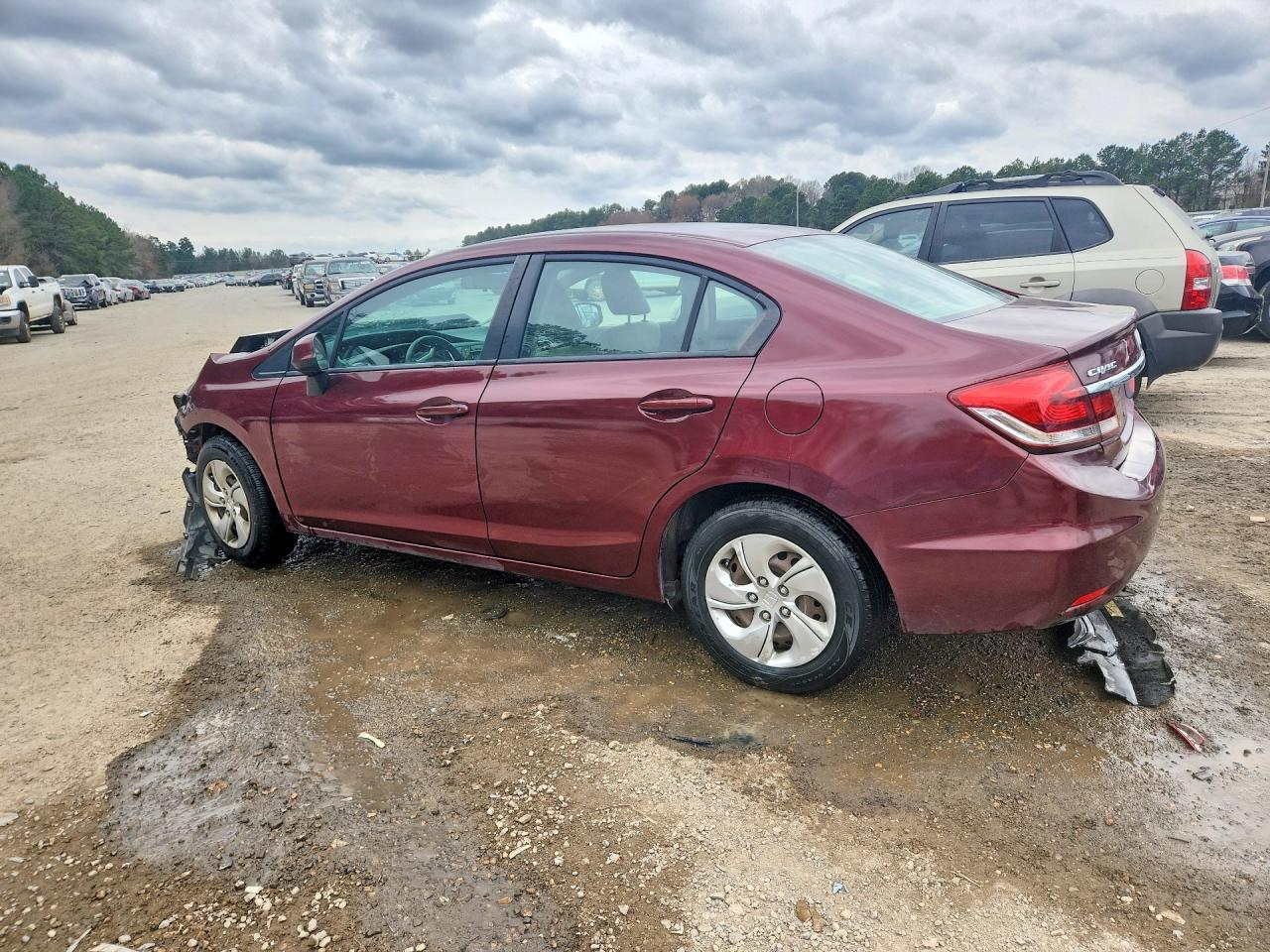 2013 Honda Civic Lx - Фото 2