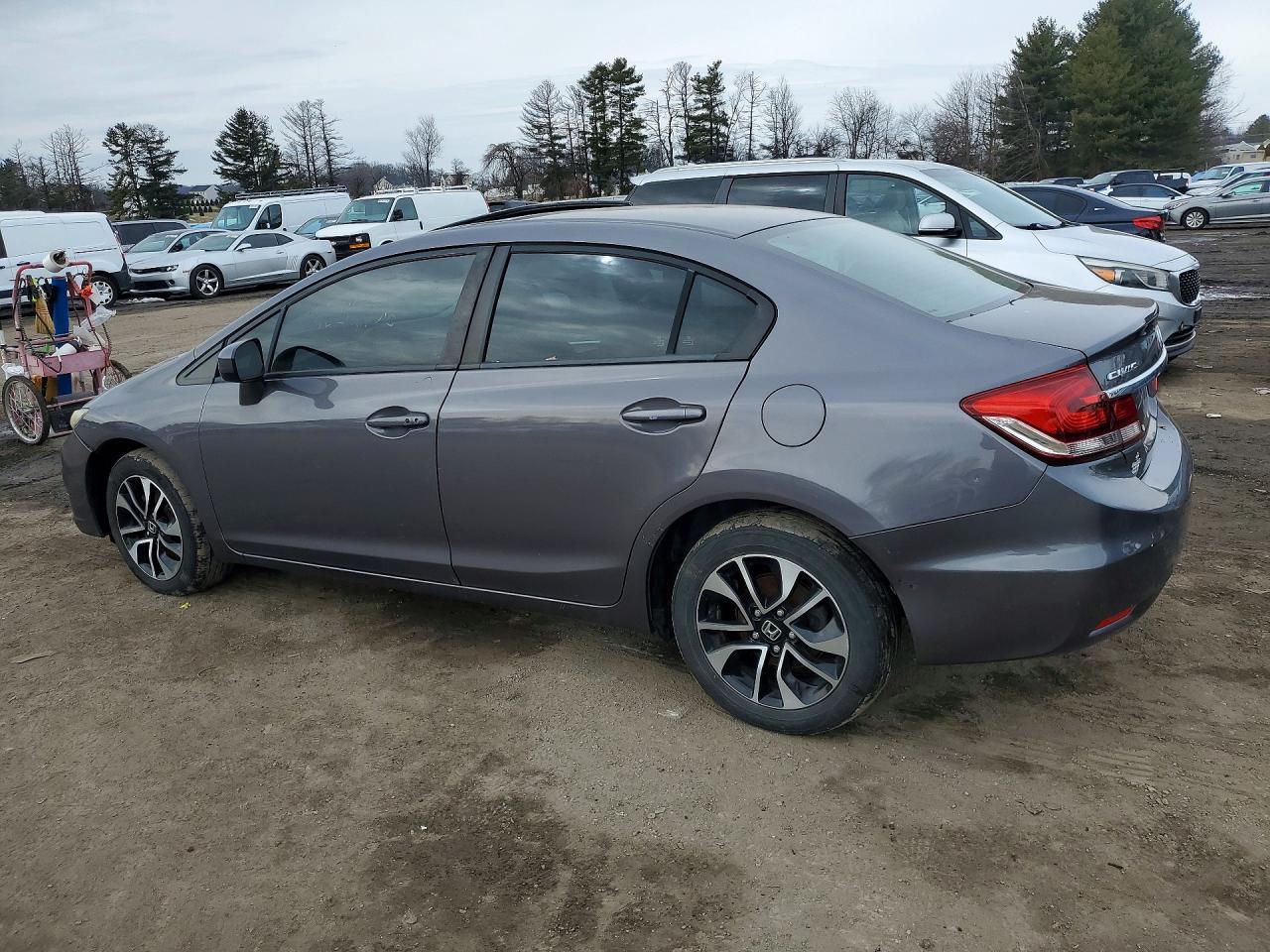 2014 Honda Civic Ex - Фото 2