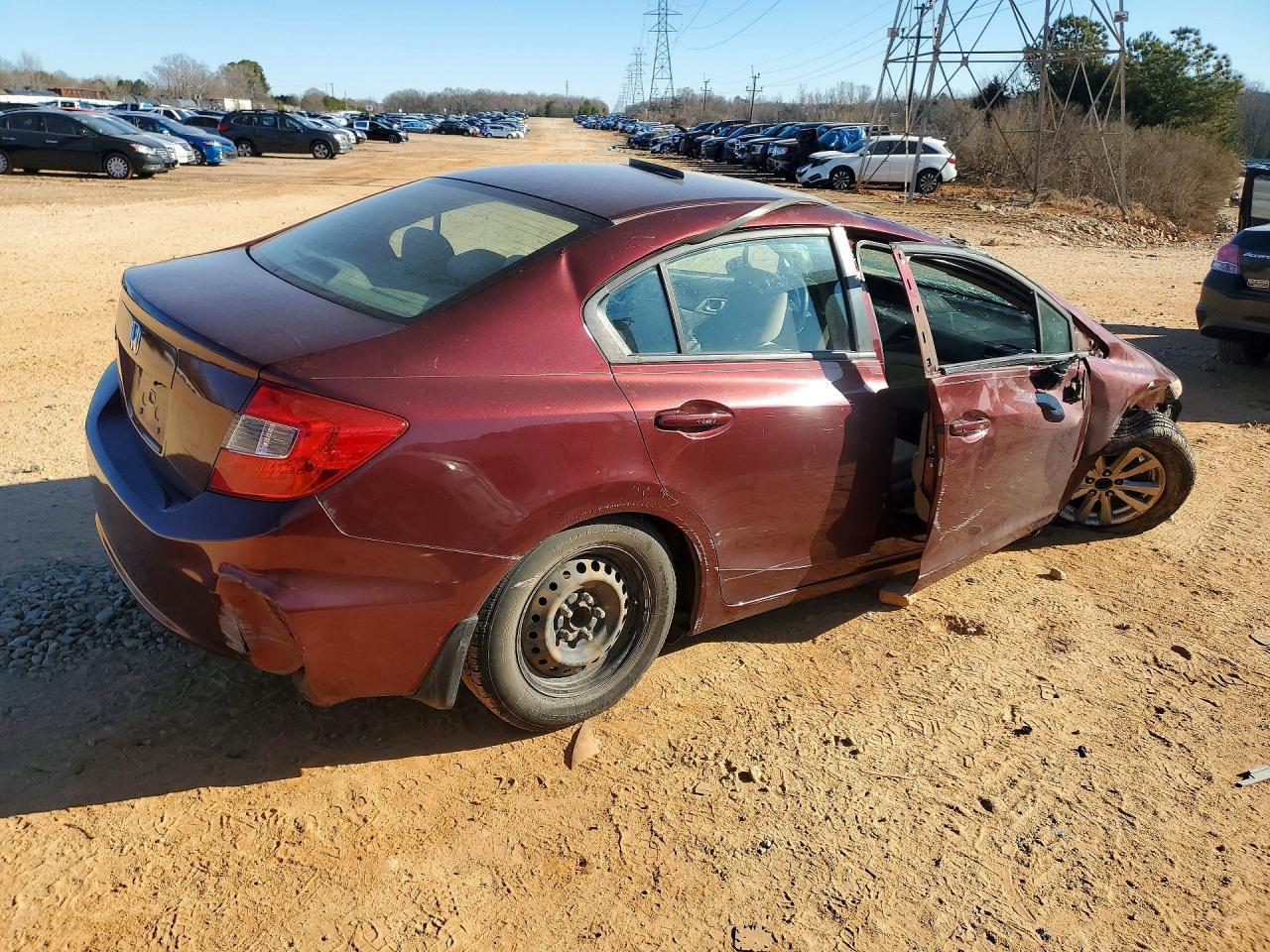 2012 Honda Civic Lx - Image 3