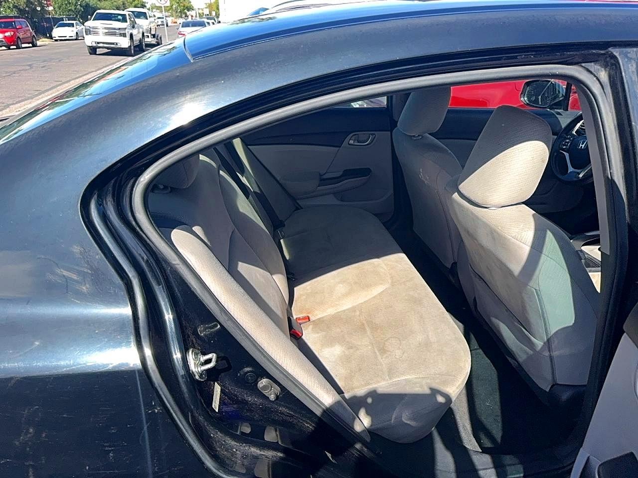 2013 Hond Civic Lx Black - Фото 6