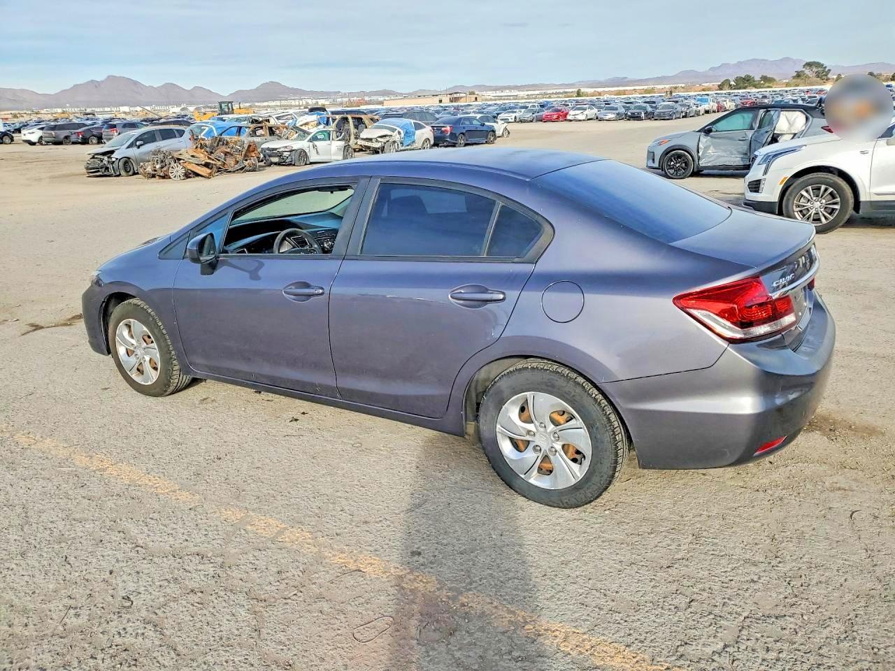 2014 Honda Civic Lx - Фото 2