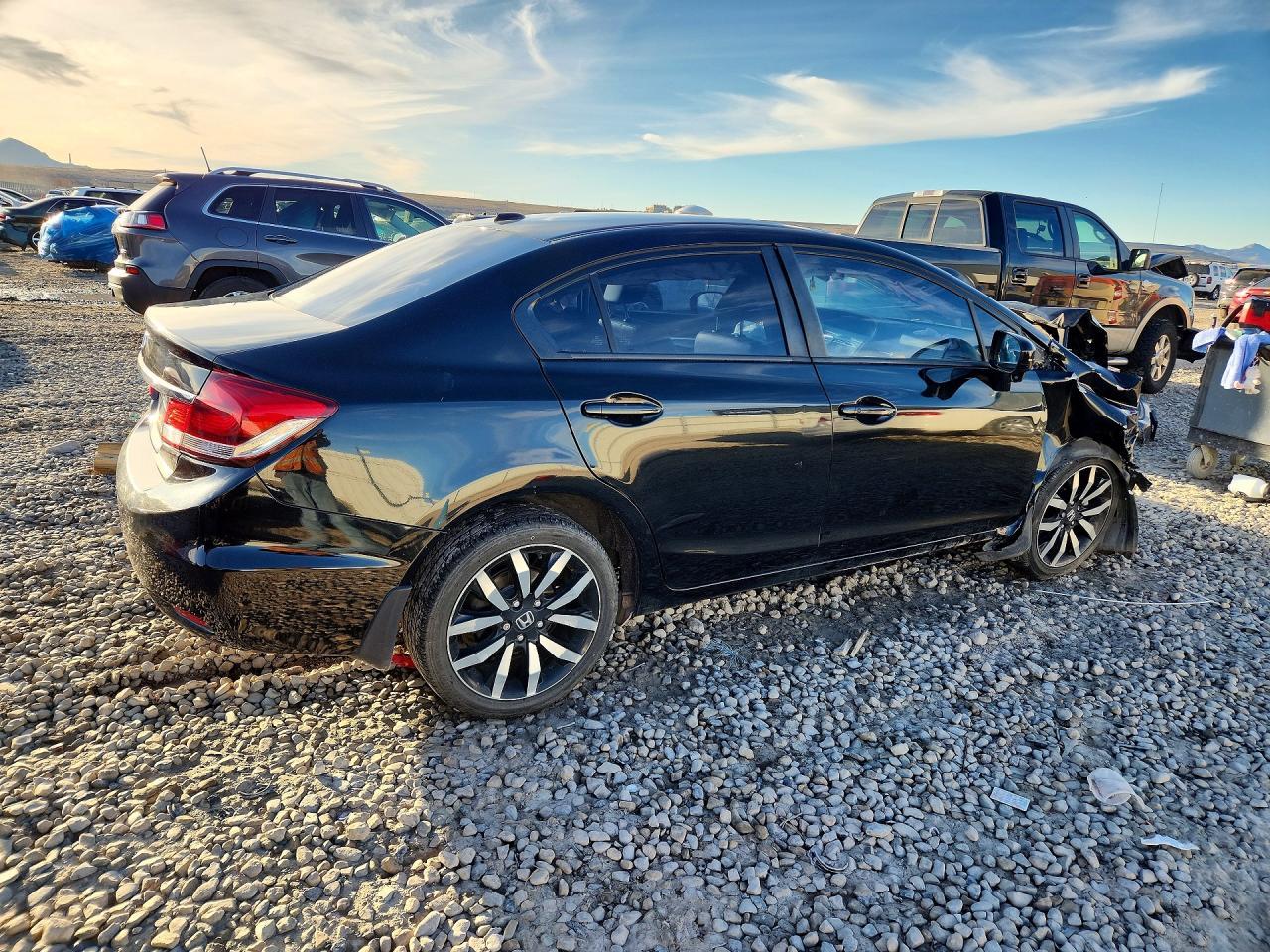 2015 Honda Civic Exl - Фото 3