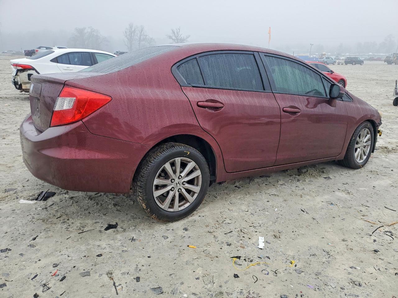 2012 Honda Civic Ex - Фото 3