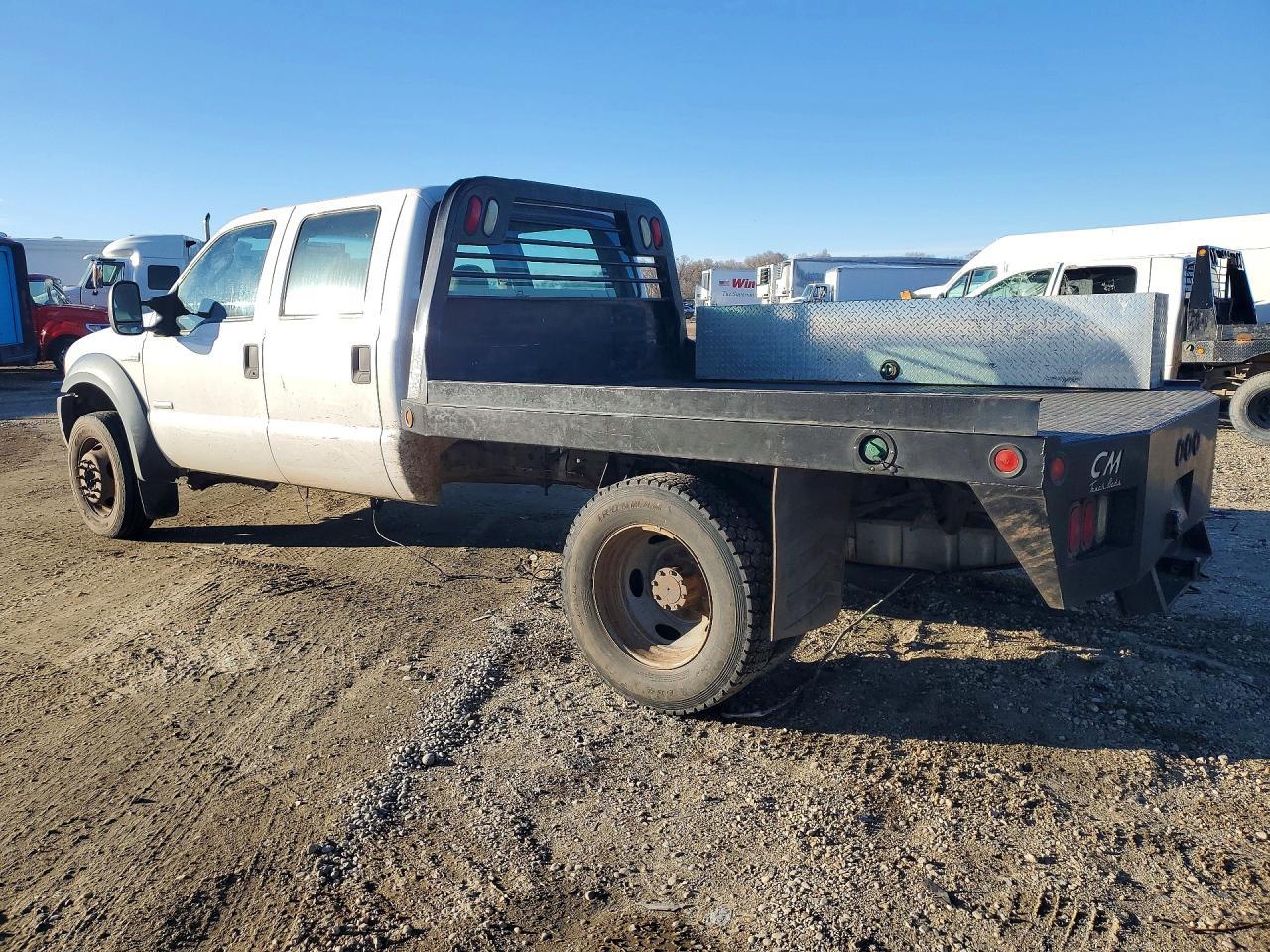 2006 Ford F450 Super Duty Flatbed Truck - Фото 2