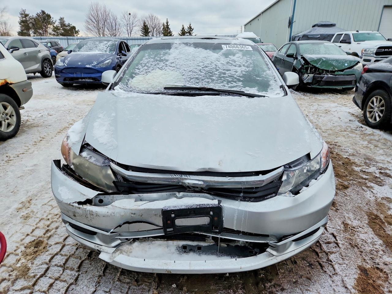 2012 Honda Civic Exl - Фото 5