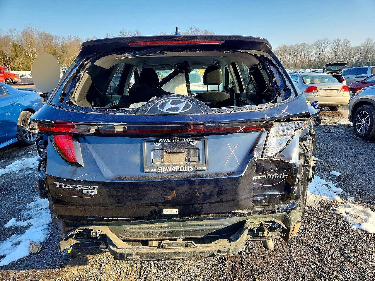 2024 Hyundai Tucson Blue - Image 6