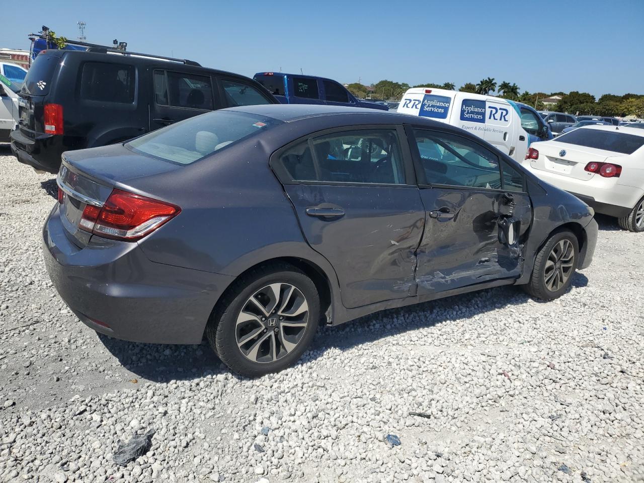 2014 Honda Civic Ex - Фото 3