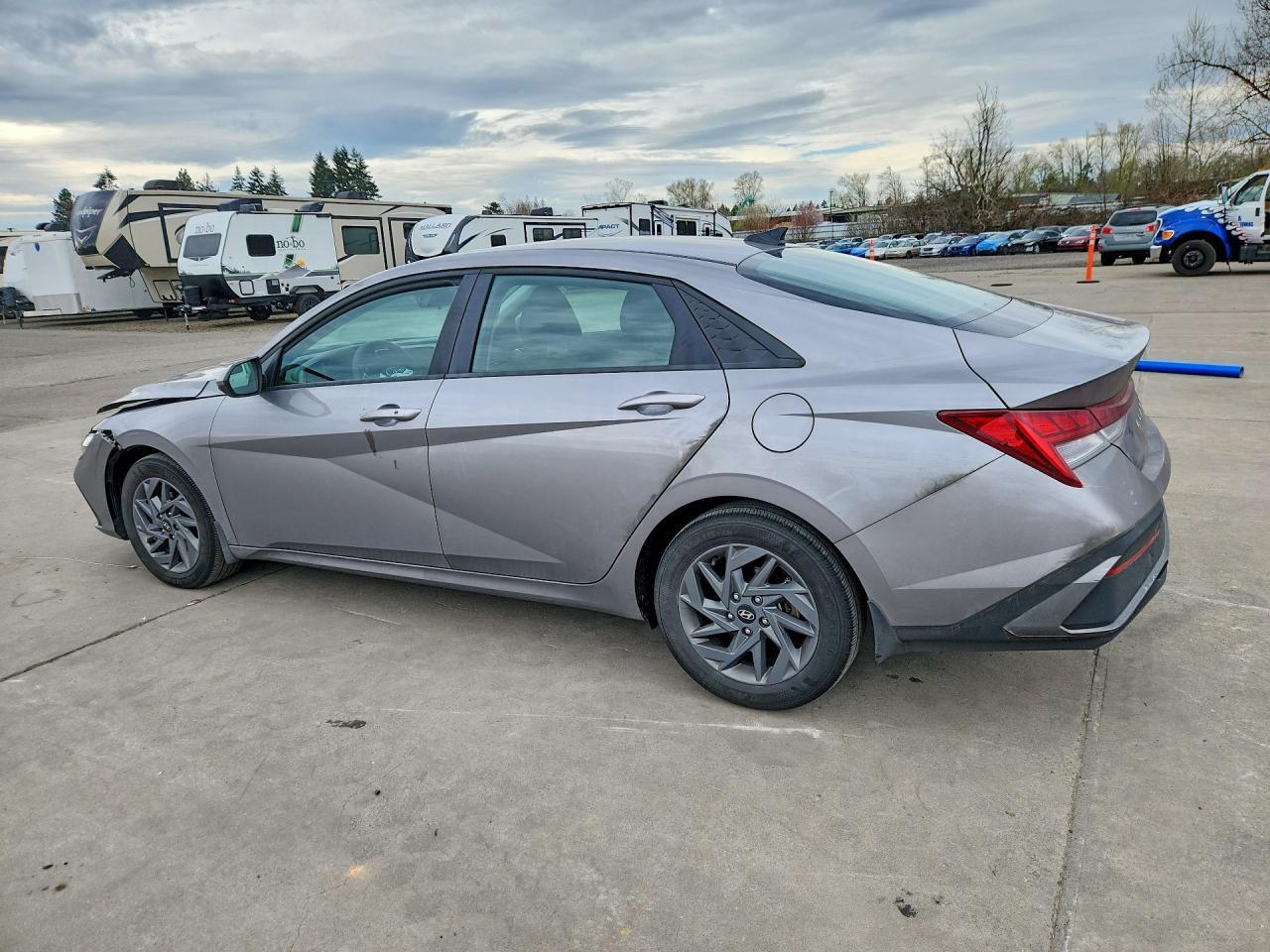 2024 Hyundai Elantra Hybrid Blue - Фото 2