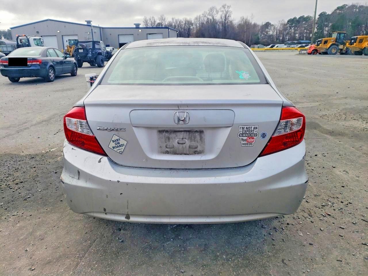 2012 Honda Civic Ex - Фото 6
