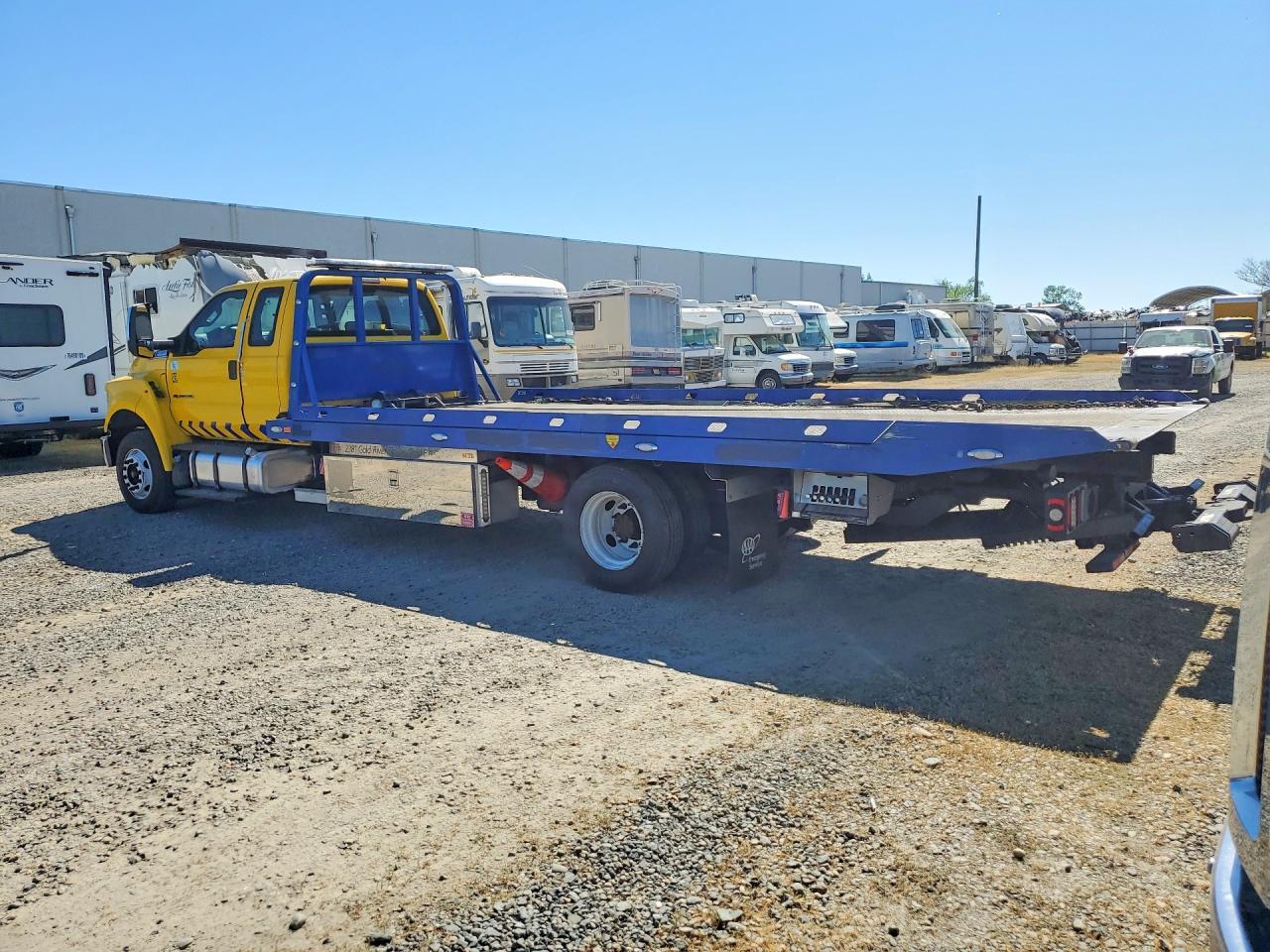 2021 Ford F-650 Sd - Flatbed Tow Truck *** Prior Aaa Fleet *** - Фото 2