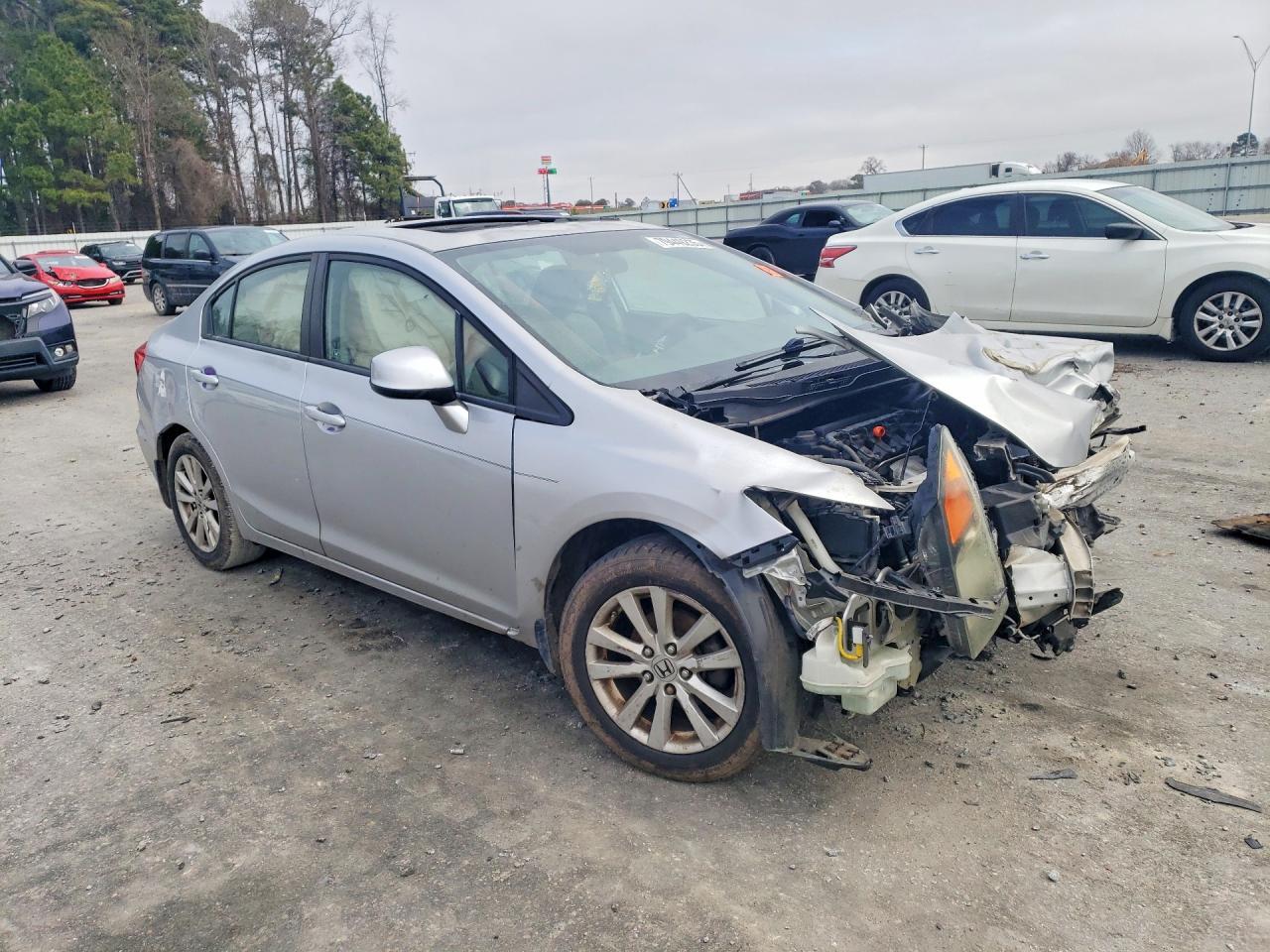 2012 Honda Civic Ex - Фото 4